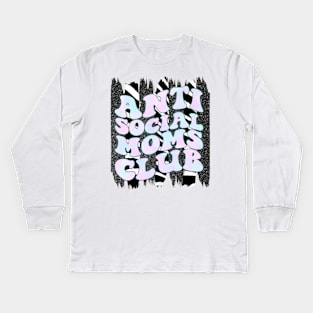 Antisocial Moms Club Kids Long Sleeve T-Shirt